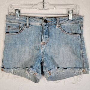 BDG Denim Cutoff Shorts in Blue, Size 4